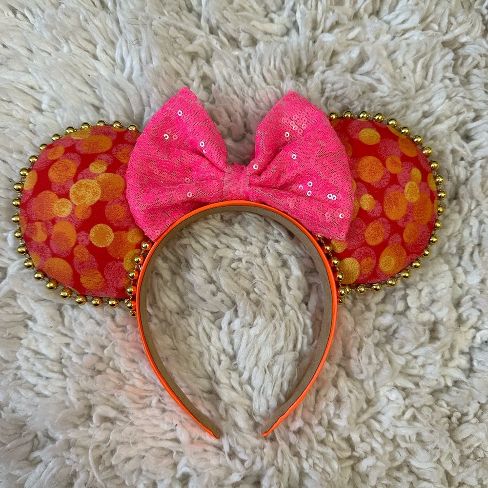 Neon Minnie Ears